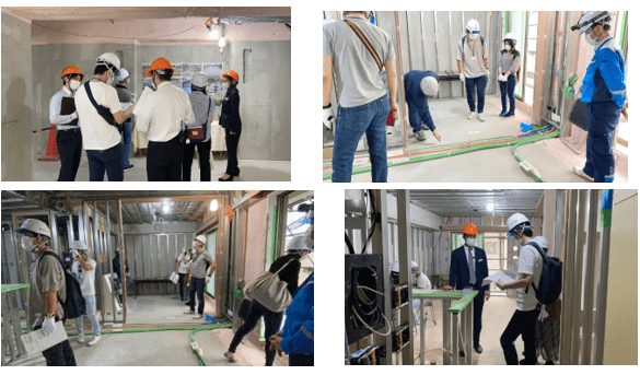 新築マンションの『現場見学会』を開催