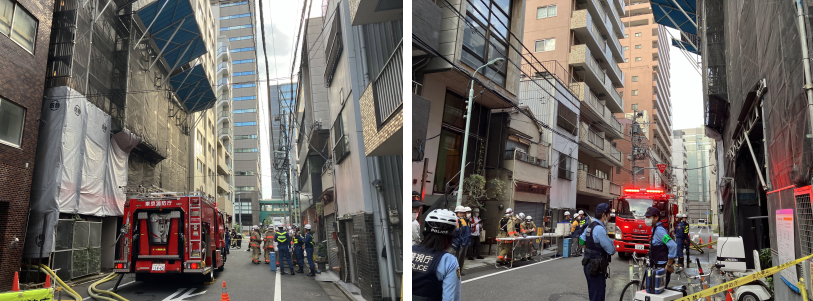 マンション火災