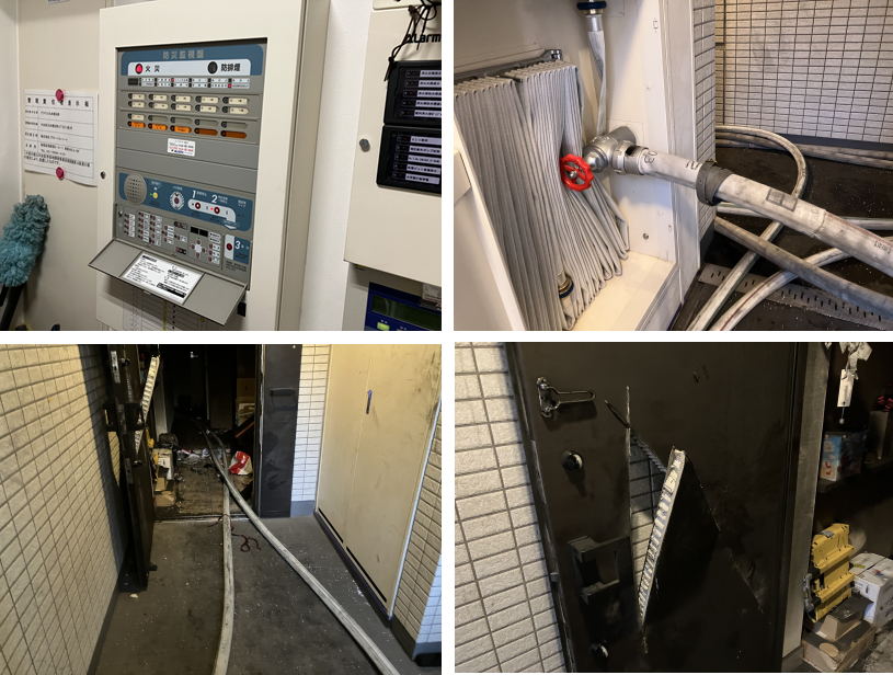 マンション火災