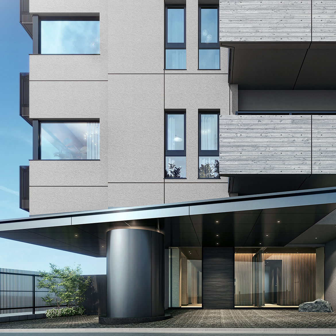 サブエントランス完成予想図