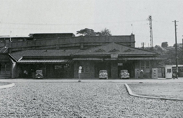 日暮里駅（昭和30年）1955年 画像提供／荒川区