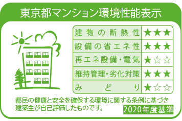 東京都マンション環境性能表示